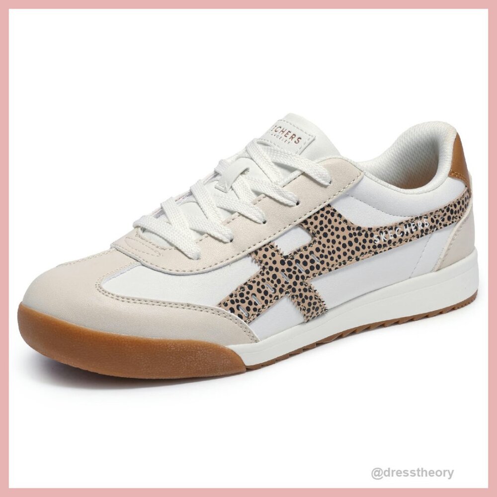 Women's Retro Sneakers with Memory Foam, Duraleather, Size Available